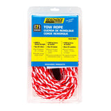 TOW ROPE RD/WHT 3K 60'