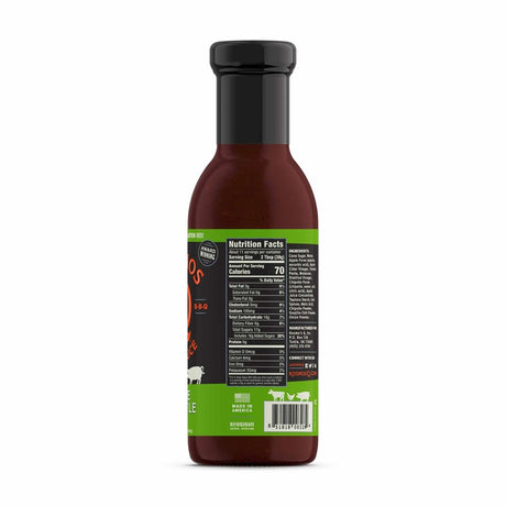 Kosmos Q Apple Chipotle BBQ Sauce 15.5 oz