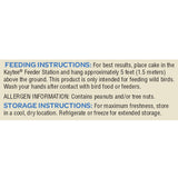 Kaytee Songbird Shelled Peanuts Mixed Nut Cake 2.13 lb