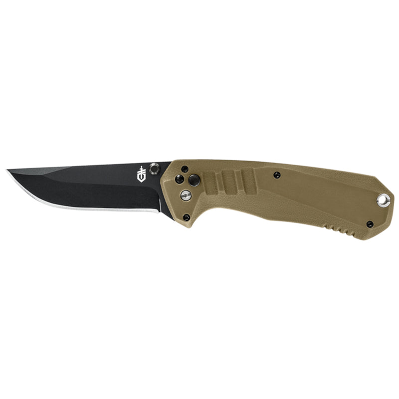 Gerber Haul Black/Brown 5CR15MOV Stainless Steel 7.75 in. Folding Knife