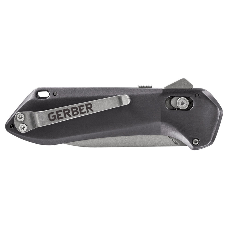 Gerber Highbrow Black 7CR17MOV Steel 6.9 in. Folding Knife