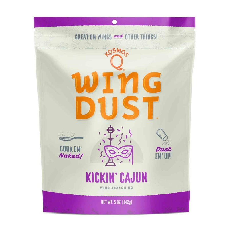 Kosmos Q Wing Dust Kickin' Cajun Wing Seasoning 5 oz