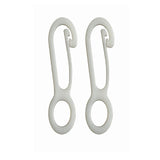 Valley Forge 0.5 in. L Nylon Flag Pole Snap Clips