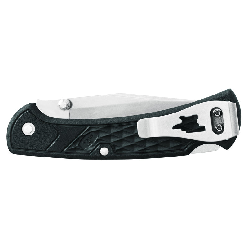 Buck Knives 112 Ranger Slim Select Black 420 HC Stainless Steel 7.25 in. Folding Knife