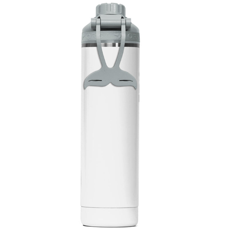ORCA 22 oz Pearl/White/Gray BPA Free Hydration Bottle W/Smart Lid