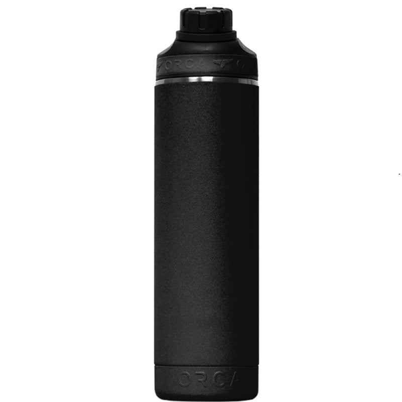 ORCA 22 oz Black BPA Free Hydration Bottle W/Smart Lid