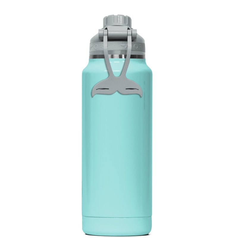 ORCA 34 oz Seafoam/Gray BPA Free Hydration Bottle W/Smart Lid