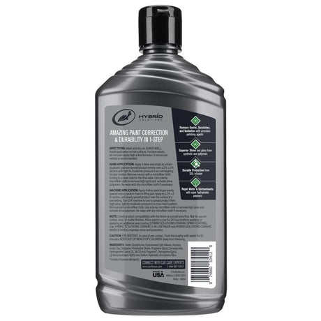 Turtle Wax Hybrid Solutions Ceramic Polish and Wax 14 oz