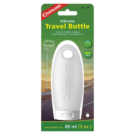 TRAVEL BOTTLE CLEAR 3OZ