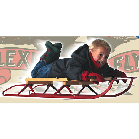 Flexible Flyer Steel Runner Wood Sled 48 in.