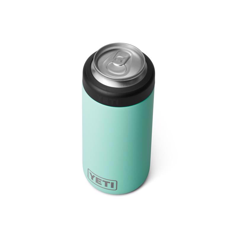 YETI Rambler 16 oz Colster Seafoam BPA Free Tall Can Insulator