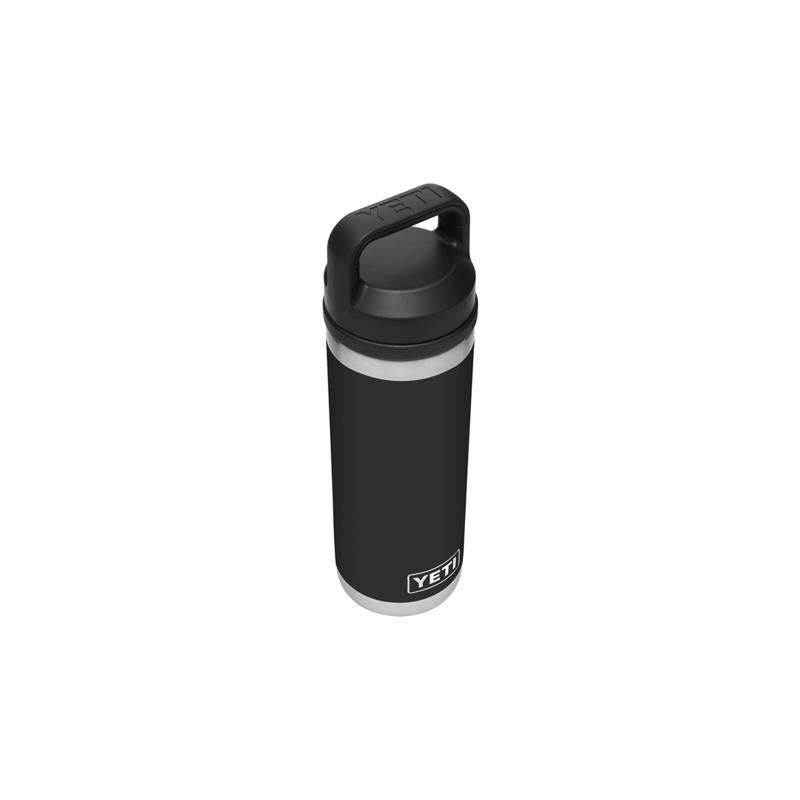 YETI Rambler 18 oz Black BPA Free Bottle with Chug Cap