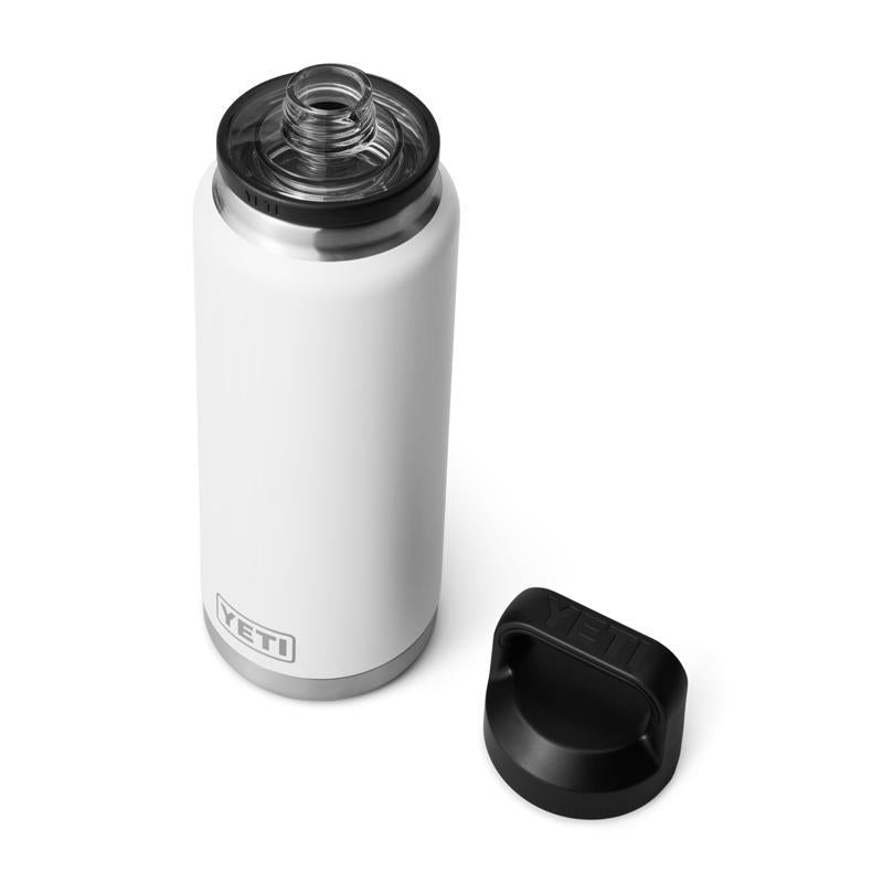 YETI Rambler 36 oz White BPA Free Bottle with Chug Cap