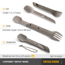UCO Switch Camping Flatware 7 in. L 1 pk