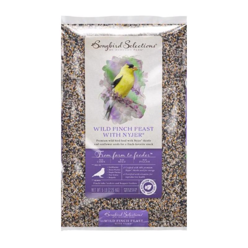 Songbird Selections Wild Finch Feast Wild Bird Seed Wild Bird Food 5 lb