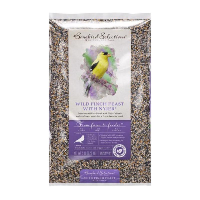 Songbird Selections Wild Finch Feast Wild Bird Seed Wild Bird Food 5 lb