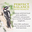 Songbird Selections Perfect Balance Wild Bird Sunflower Seeds and Peanuts Wild Bird Food 5 lb