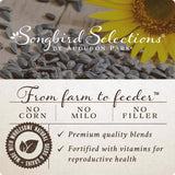 Songbird Selections Perfect Balance with Peanuts Wild Bird Seed Wild Bird Food 10 lb