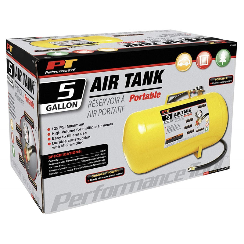 Performance Tool 125 psi Air Tank