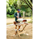 Ooni Karu 12 in. Charcoal/Wood Chunk Outdoor Pizza Oven Silver