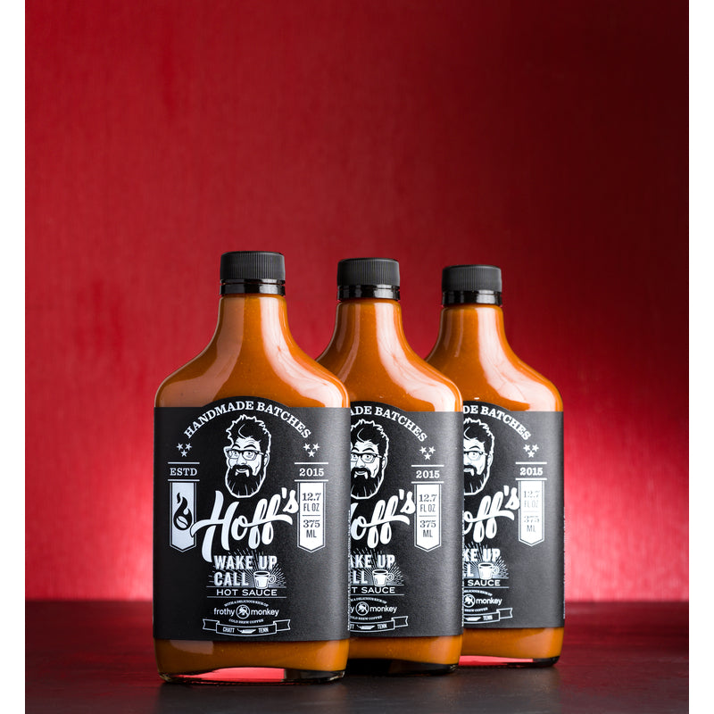 Hoff & Pepper Wake Up Call Hot Sauce 12.7 oz