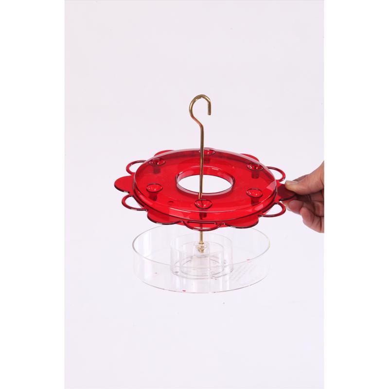 Birds Choice Hummingbird 0.75 oz Polycarbonate Hanging Nectar Feeder 6 ports