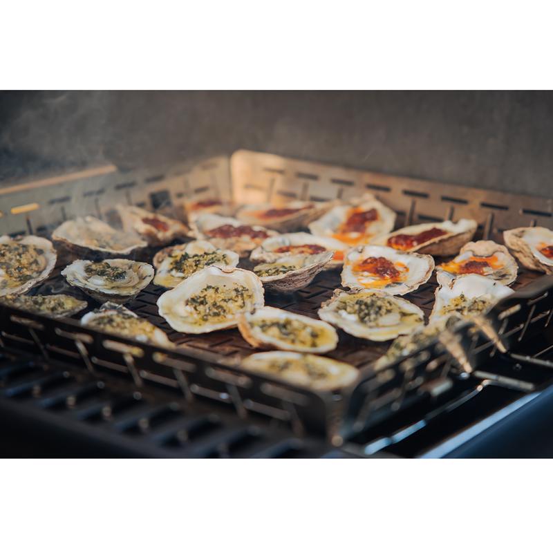 Weber Crafted Stainless Steel Roasting Basket 19 in. W 1 pk