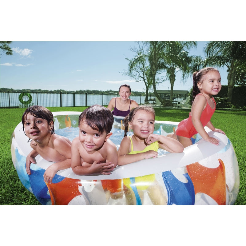 Bestway H2OGO 141 gal Oval Inflatable Pool 60 in. H X 20 in. W X 7.5 in. L