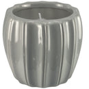 Outdoozie Assorted Ceramic 4 in. H Contour Citronella Candle