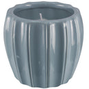 Outdoozie Assorted Ceramic 4 in. H Contour Citronella Candle
