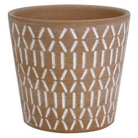 Outdoozie Assorted Ceramic 4 in. H Zander Dash Citronella Candle