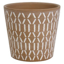 Outdoozie Assorted Ceramic 4 in. H Zander Dash Citronella Candle