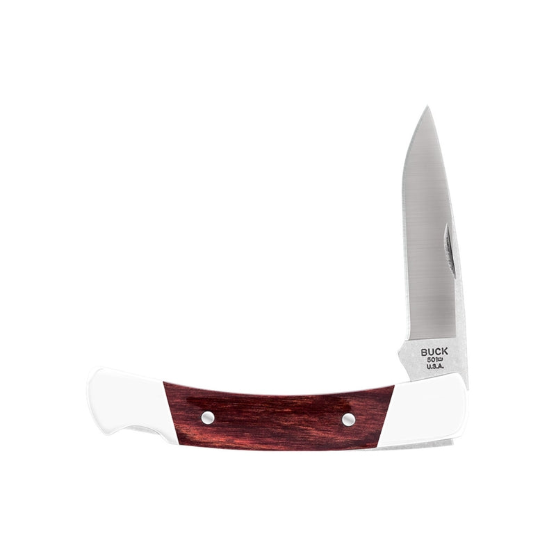 Buck Knives Squire Brown/White 420 HC Steel 6.5 in. Pocket Knife
