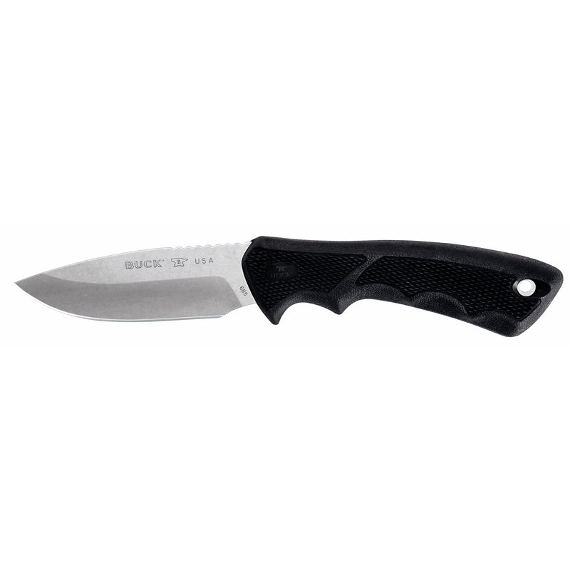 Buck Knives BuckLite Max II Black 420 HC Steel > 6 in. Fixed Hunting Knife