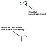 More Birds 42 in. H X 0.4 in. W X 7.4 in. D Bird Feeder Hook