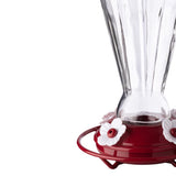 More Birds Hummingbird 28 lb Glass/Plastic Bird Feeder 4 ports