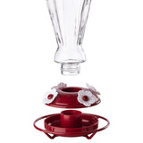 More Birds Hummingbird 28 lb Glass/Plastic Bird Feeder 4 ports