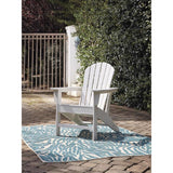 Signature Design by Ashley Sundown Treasure White HDPE Frame Armchair