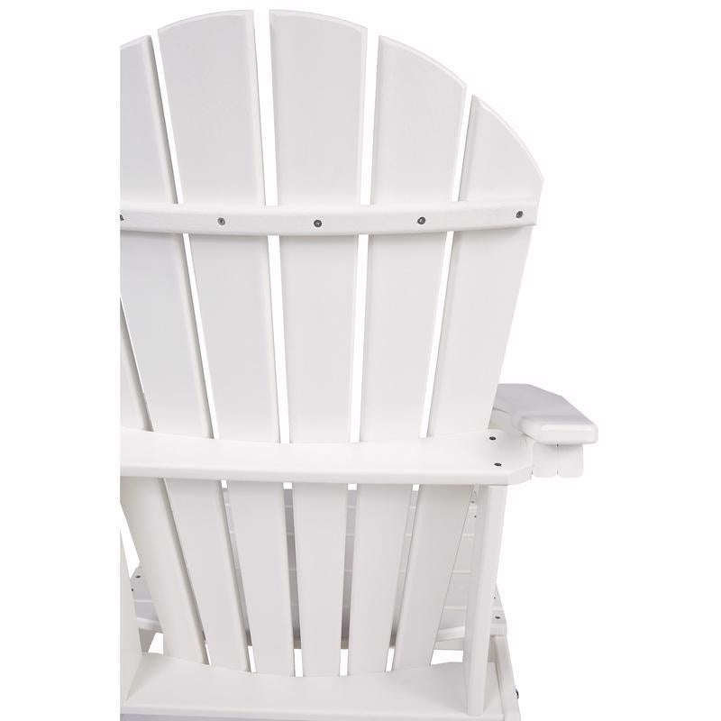 Signature Design by Ashley Sundown Treasure White HDPE Frame Armchair