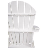 Signature Design by Ashley Sundown Treasure White HDPE Frame Armchair