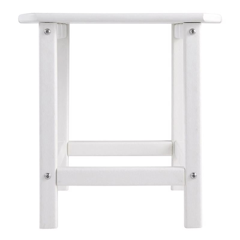 Signature Design by Ashley Sundown Treasure White Rectangular Plastic Contemporary End Table