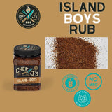 Chef J's BBQ Provisions Island Boys Coffee BBQ Rub 7 oz