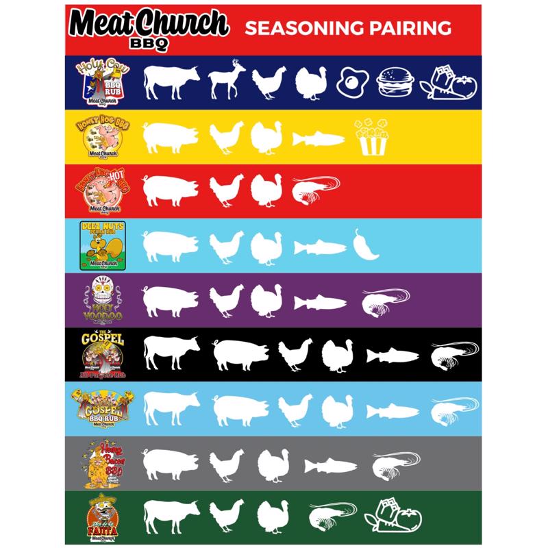 Meat Church Dia de la Fajita Seasoning Rub 14 oz