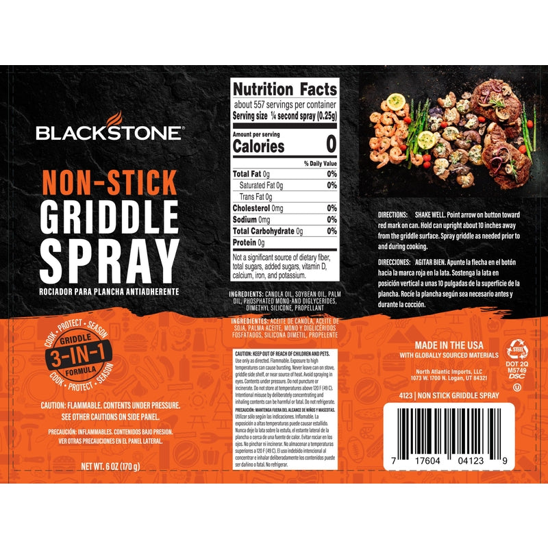 Blackstone Aluminum Cooking Oil Spray 6 oz 1 pk