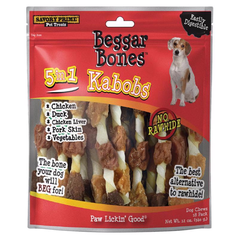 DOG TREATS KABOBS 18PK