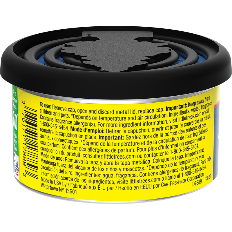 Little Trees Fiber Can New Car Scent Car Air Freshener Solid