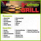 Crocodile Cloth Grill Wipes 80 wipes 3.5 in. H X 15 in. L X 10 in. W 1 pk