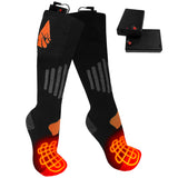 ActionHeat Unisex Heated L/XL Socks Black