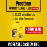 Prestone Power Steering Fluid/Stop Leak 12 oz