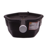 DRAIN PAN BLK 15QT 6.4"H